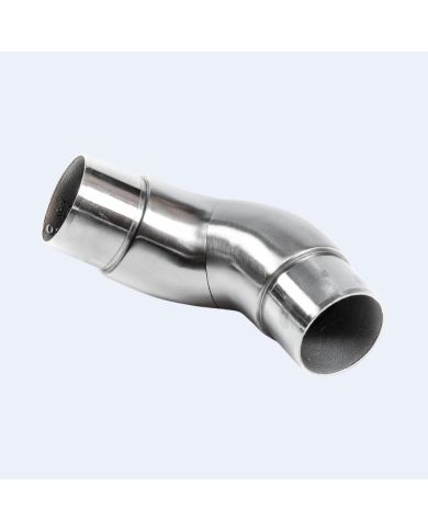 Coude inox pivotant