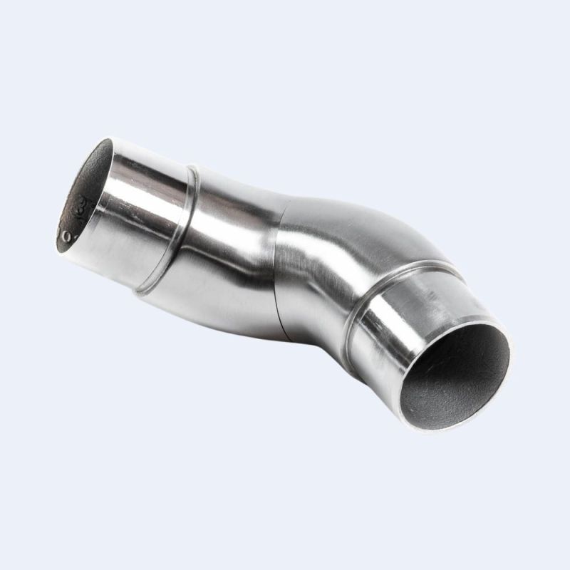 Coude inox pivotant