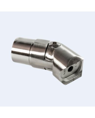 Adaptateur inox tube/tube orientable