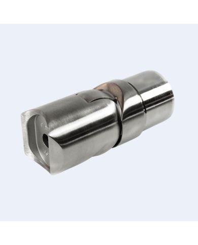 Adaptateur inox tube/tube orientable
