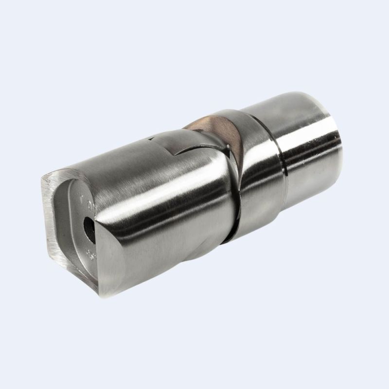 Adaptateur inox tube/tube orientable