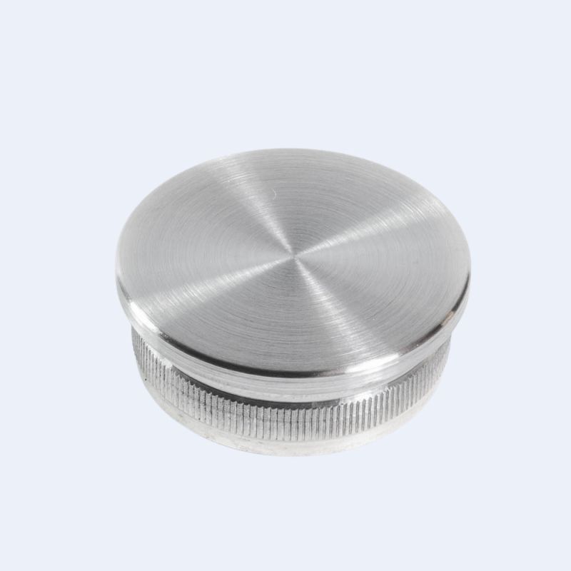 Embout inox plat à frapper