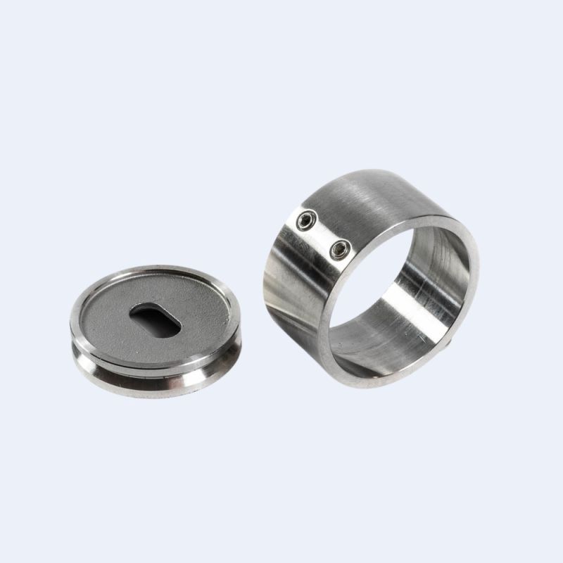 Platine murale Inox - 1 trou