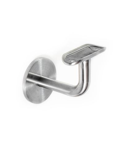 Support mural inox fixation centrale