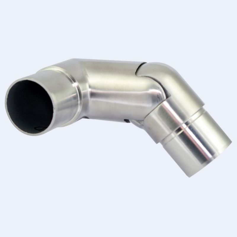 Coude inox 90° orientable droite
