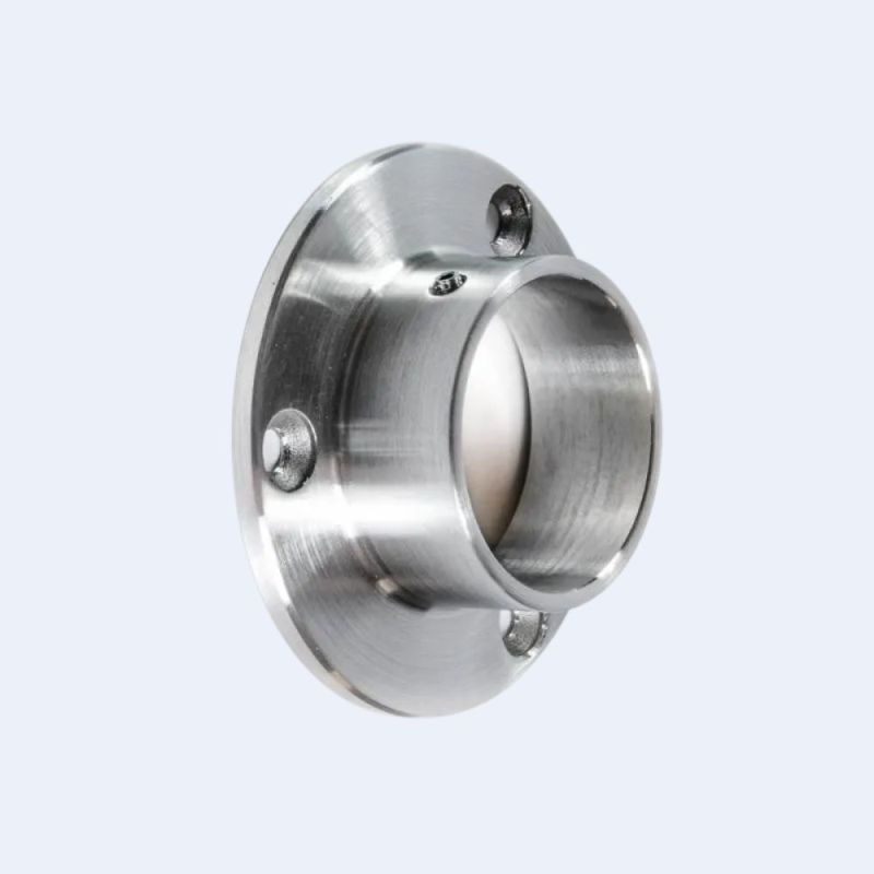 Platine murale Inox - 3 trous