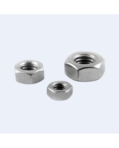 Ecrou inox pas à gauche