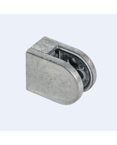 Pince à verre Zamac M20 50x40mm Fond plat