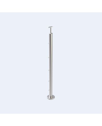 Poteau pour câbles - Pose au sol