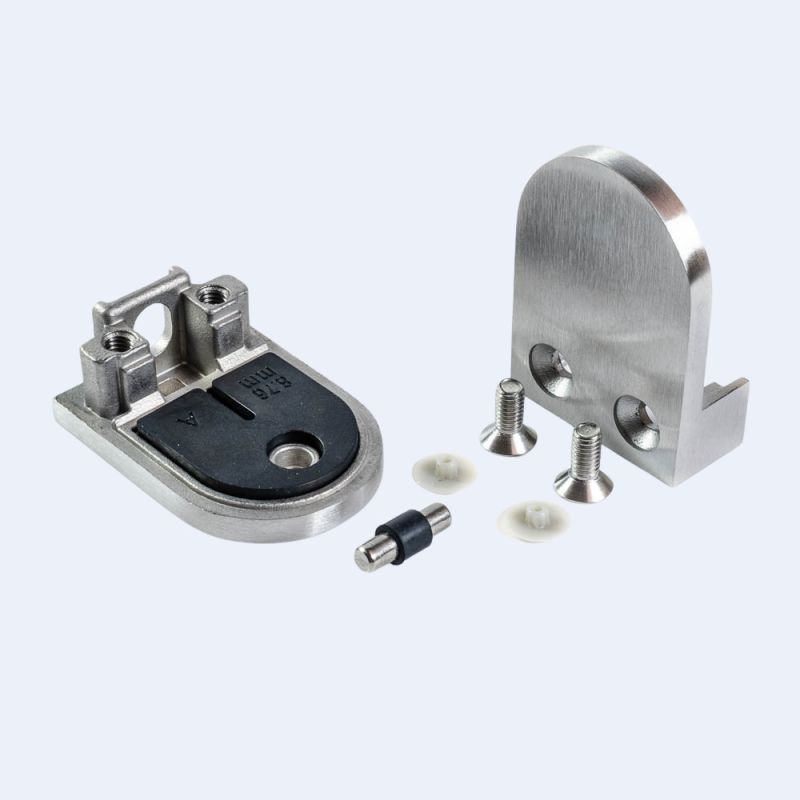 Pince à verre Inox M22 45x63mm Fond plat