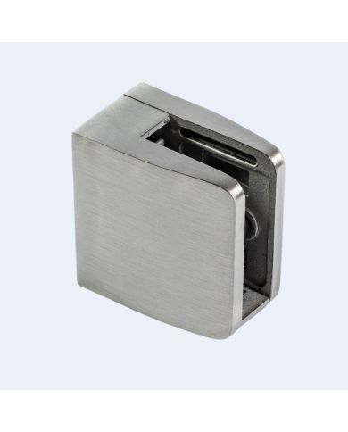 Pince à verre Inox M26 52x52mm Fond plat