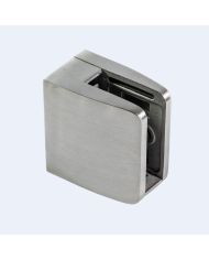 Pince à verre Inox M26 52x52mm Fond plat