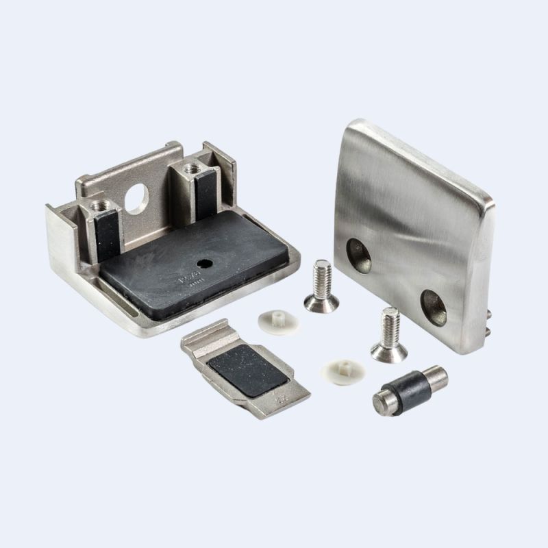 Pince à verre Inox M24 65x55mm Fond plat