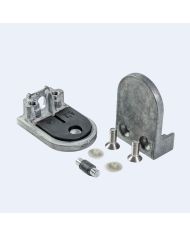 Pince à verre Zamac M22 45x63mm Fond plat