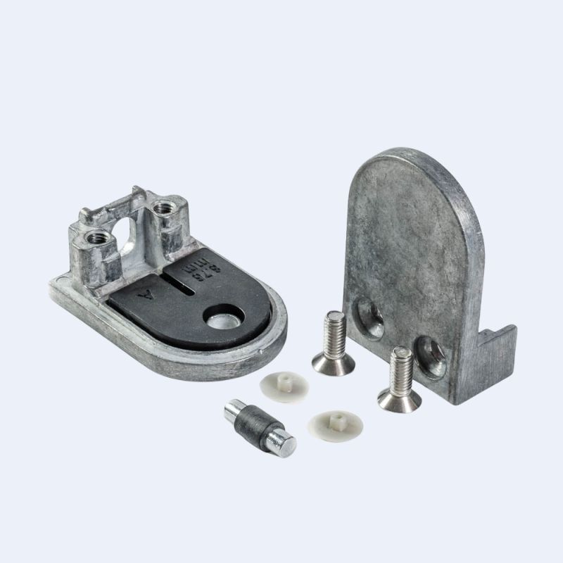 Pince à verre Zamac M22 45x63mm Fond plat