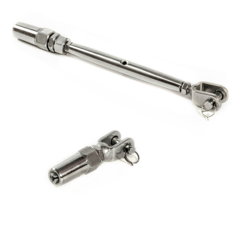 Pack tendeur Premium + chape pour câble 6mm