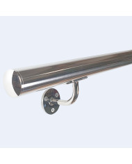 Main courante en inox poli sur mesure