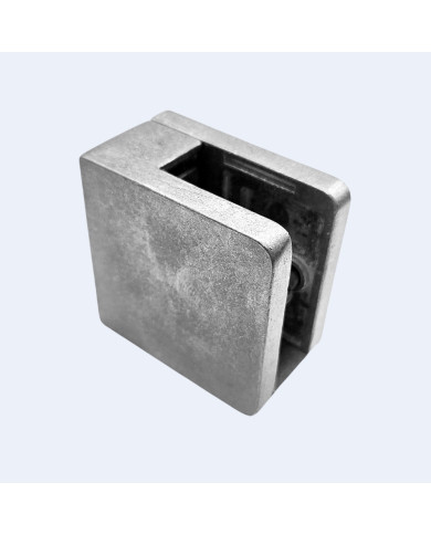 Pince à verre P31 en zamac brut à fond plat