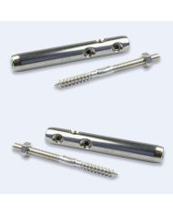 Pack tendeurs Standard + Vis bois Câble 4mm