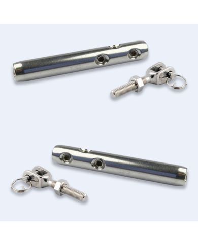 Pack tendeurs Standard + chapes câble 4 mm