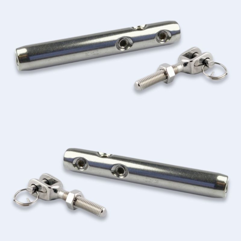 Pack tendeurs Standard + chapes câble 4 mm