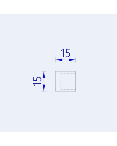 Capuchon Inox pour sous-lisse