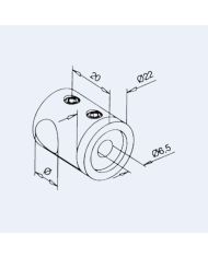 Support de sous-lisse transversal