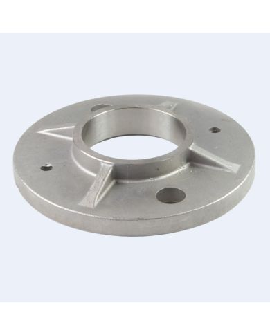 Platine sol 100mm 2 trous