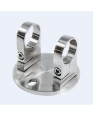 Platine latérale 120mm à brides