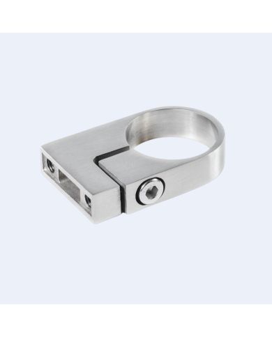 Bride de fixation inox
