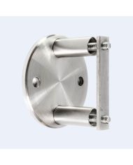 Platine latérale Inox 100mm