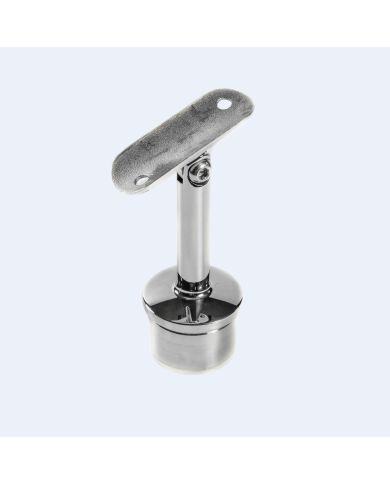 Support main courante orientable