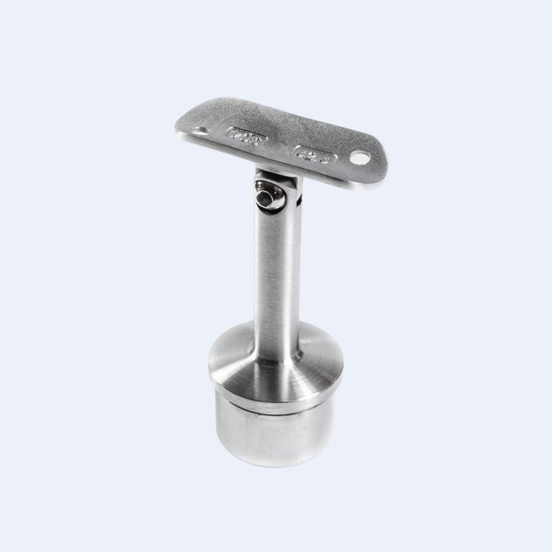 Support main courante orientable