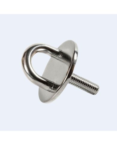 Pontet inox rond avec vis