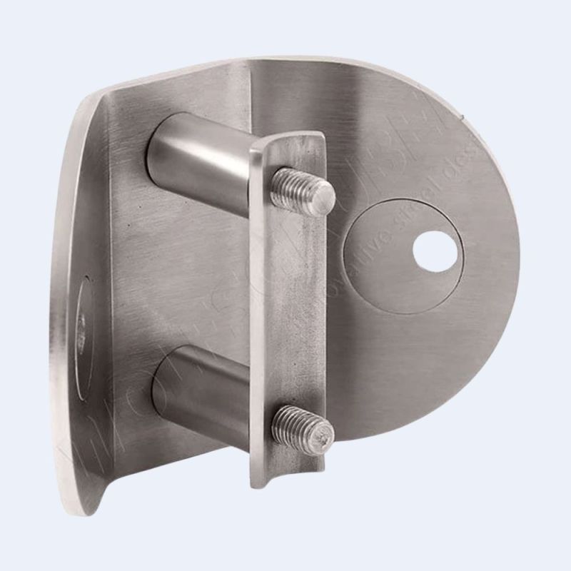 Platine latérale Inox 100mm - Angle intérieur