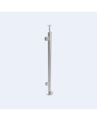 Poteau pour verre - Pose au sol