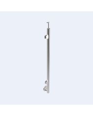 Poteau pour verre - Pose latérale